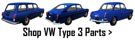 vw type 3 parts